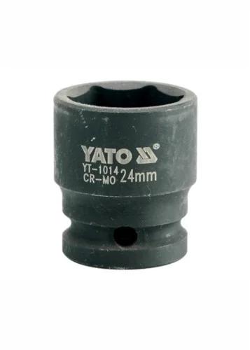 Головка торцевая ударная шестигранная YATO 1/2 М24 х 43 мм