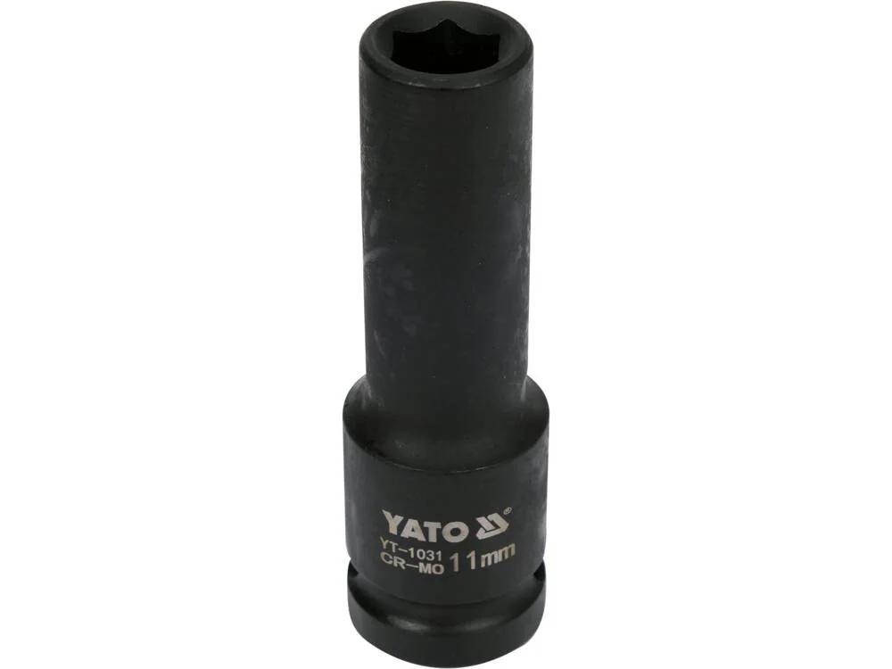 Головка торцева ударна шестигранна YATO 1/2" М11 х 78 мм