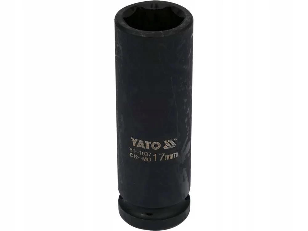 Головка торцева ударна шестигранна YATO 1/2" М17 х 78 мм