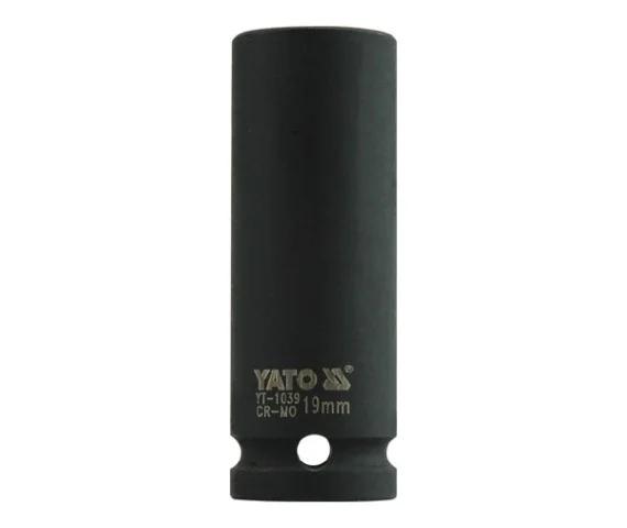 Головка торцева ударна шестигранна YATO 1/2" М19 х 78 мм