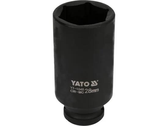 Головка торцева ударна шестигранна YATO 1/2" М28 х 78 мм