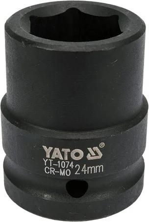Головка торцева ударна шестигранна YATO 3/4" М24 х 50 мм