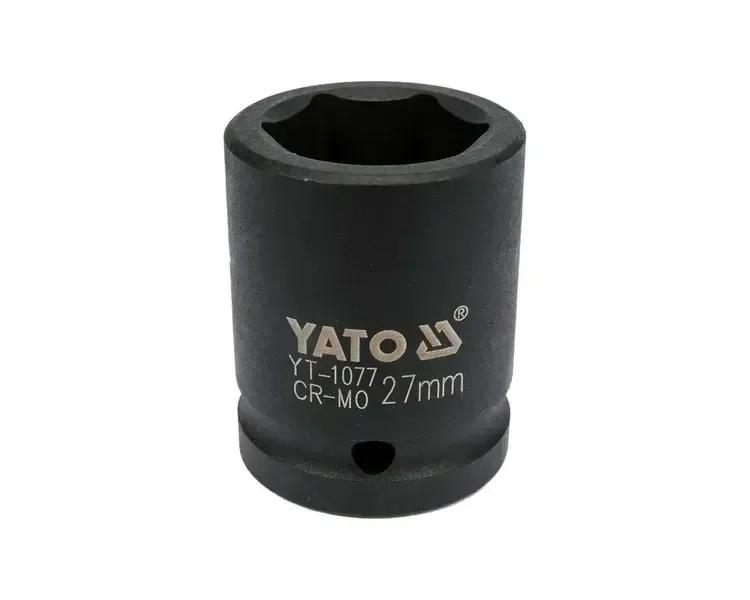 Головка торцева ударна шестигранна YATO 3/4" М27 х 53 мм