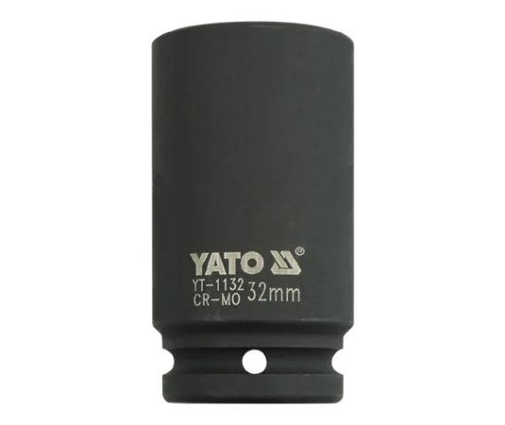 Головка торцевая ударная шестигранная YATO 3/4 М32 х 90 мм