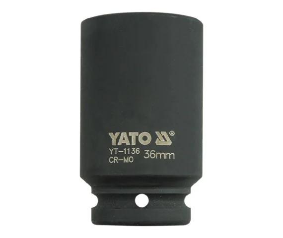 Головка торцева ударна шестигранна YATO 3/4" М36 х 90 мм