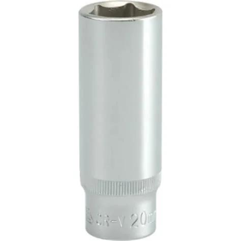 Головка торцева шестигранна довга YATO 1/2" М20 х 76 мм