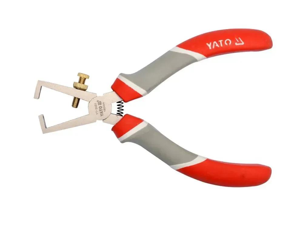 Кусачки для зачистки проводів YATO 160 мм