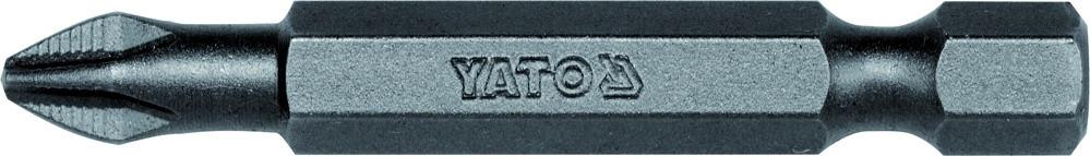 Насадка викруткова YATO 1/4" хрестова PH2 x 50 мм 50 шт