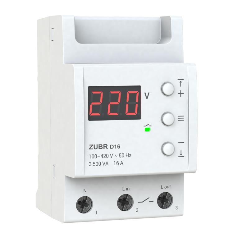 Реле напруги ZUBR D16