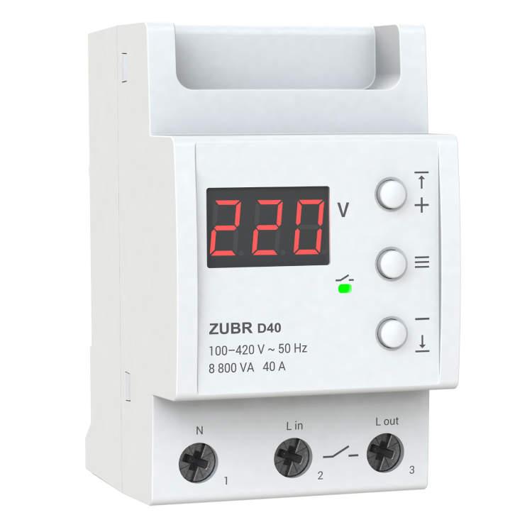 Реле напряжения ZUBR D40