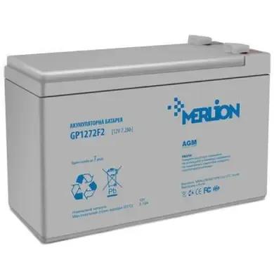Акумуляторная батарея MERLION AGM GP1272 12V 7,2 Ah