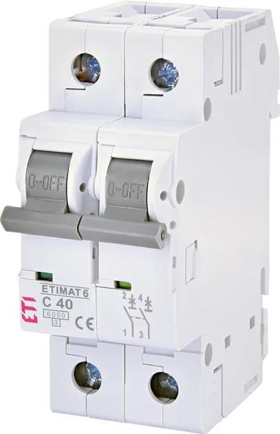 Автом. вимикач ETIMAT 6 2p C 40А (6kA)