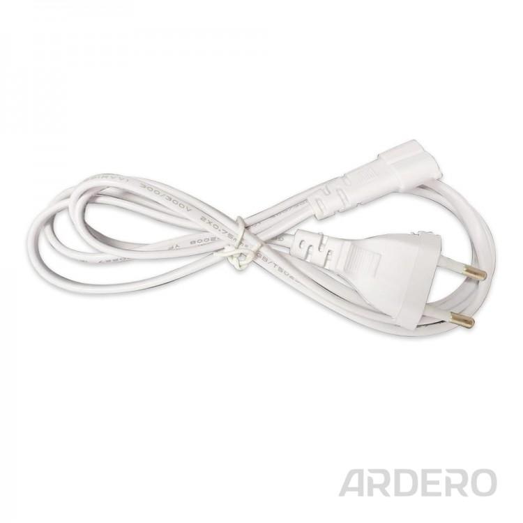 Кабель живлення з вилкою Ardero LD4040-W1 для світильників AL4040 1,5 м ModuLine