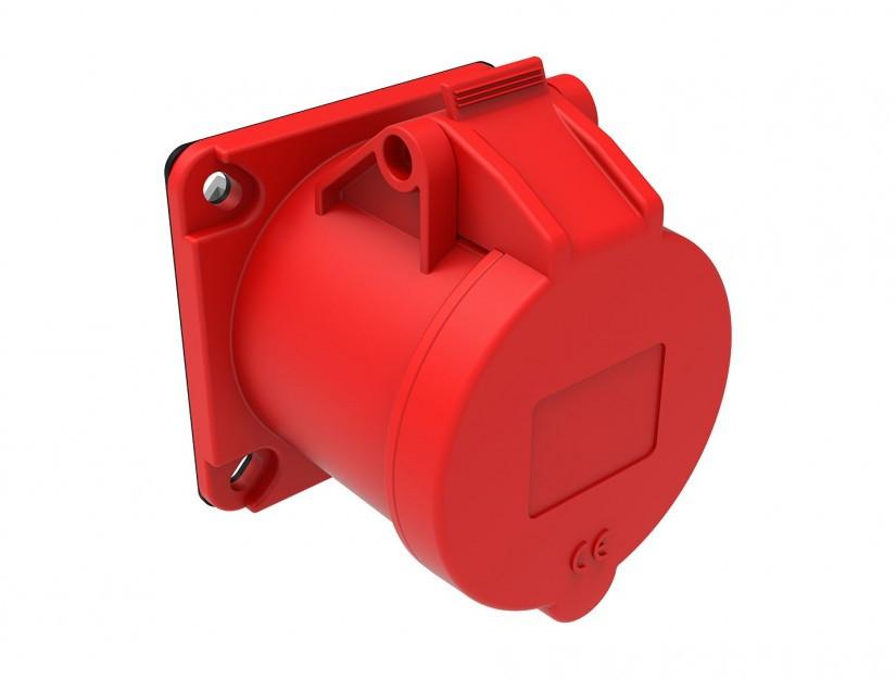 BC1-3504-2413 380V 4*32A Розетка щитовая (полиамид) IP44