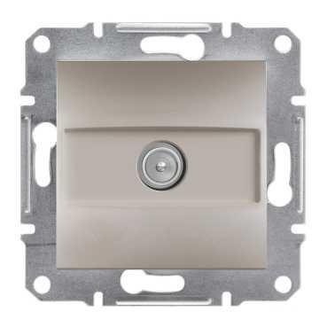 Розетка TV конечная бронза Schneider Asfora EPH3200169