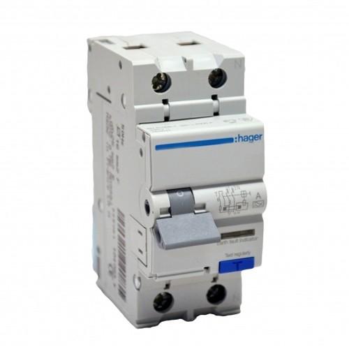 Устройство защитного отключения Hager 2P AD960J C 10A 30mA (6kA)