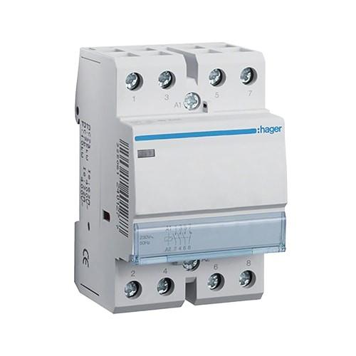 Контактор 40A 2НО+2НЗ 230В Hager ESC442