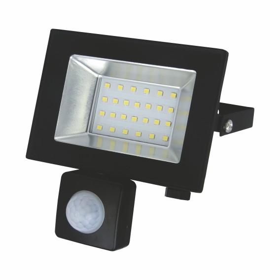 Прожектор з датчиком руху 20w 220В 1500lm 6500K IP65 LED-SLТ Sokol