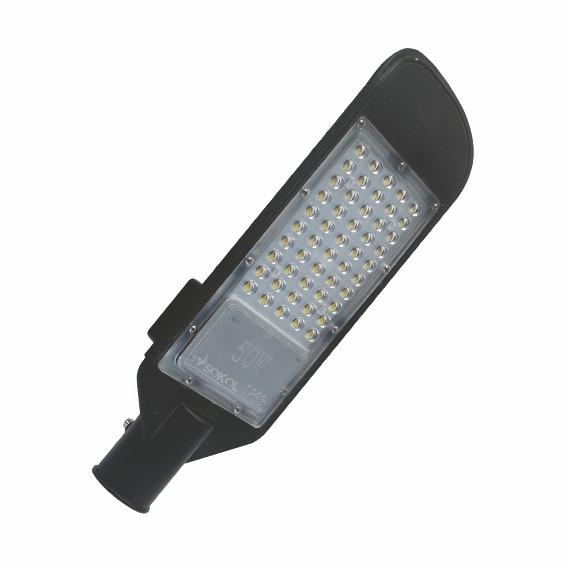 Світильник світлодіодний вуличний 50W 4250Lm 6500K IP65 Sokol LED-SLN