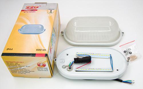 Светильник наружный банник 5w 500Lm 6500K IP44 Sokol LED-WPE