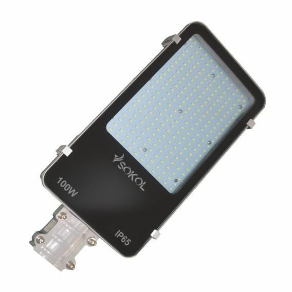 Светильник уличный Sokol LED-SLF 100w алюминий 6500K IP65