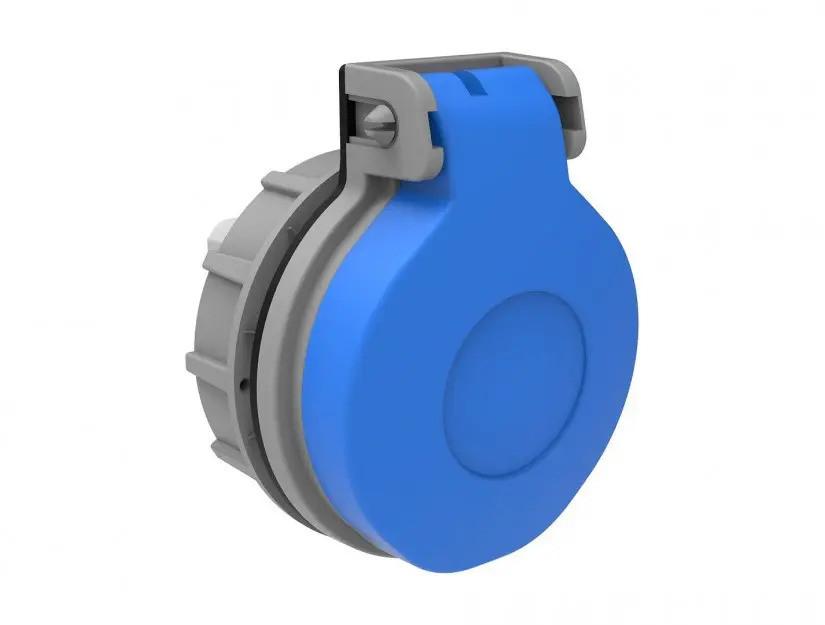 Розетка c/з щитова 1x16 A (поліамід) IP44 безгвинтова Bemis BY8-1402-2440
