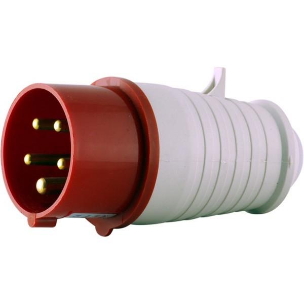 Силовая вилка переносная e.plug.pro.4.16, 4п., 380В, 16А (014)