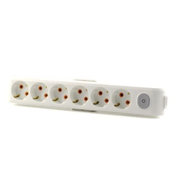 90118600 Колодка 6гн. з/з+вімік. VI-KO MULTI-LET