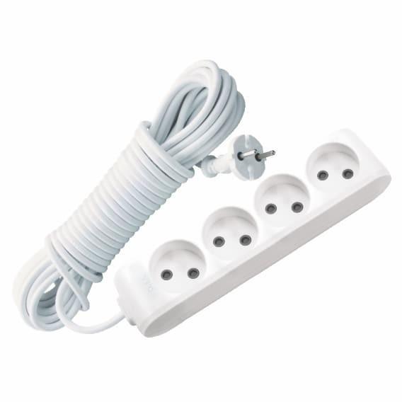 Подовжувач 4гн 5м без заземлення VIKO Multi-Let