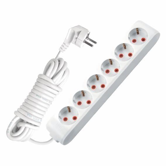 Подовжувач 6гн 3м із заземленням VIKO Multi-Let