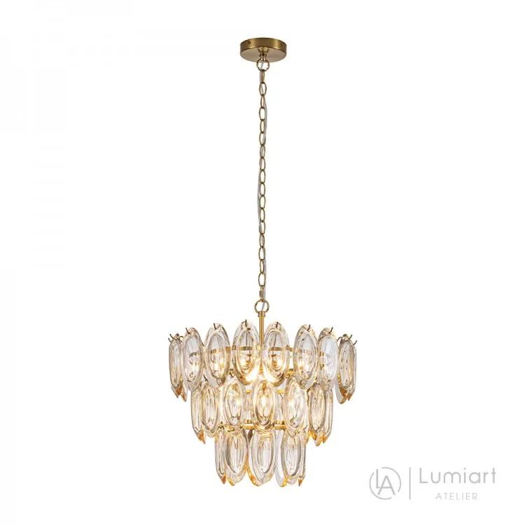 Люстра Lumiart Atelier BL5020-2 AGATHA під лампу G9*6 золото