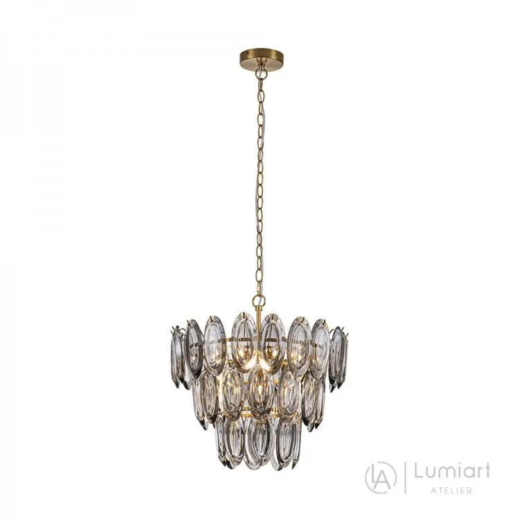 Люстра Lumiart Atelier BL5020-1 AGATHA під лампу G9*6 золото