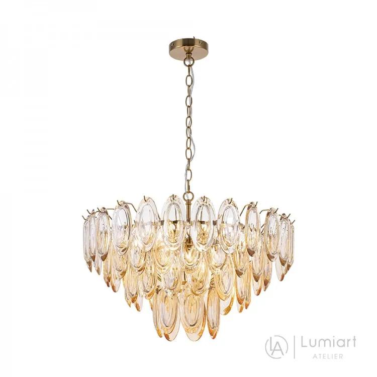 Люстра Lumiart Atelier BL5021-2 AGATHA під лампу G9*9 золото