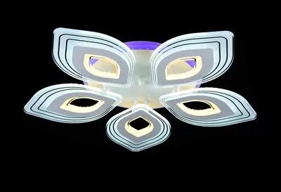 Люстра стельова VALESO 55717/5 біла, LED 120W