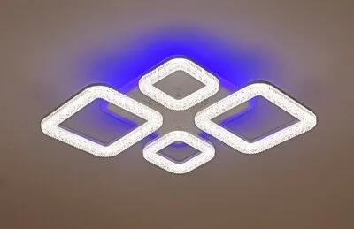 Люстра стельова VALESO 55737/2+2 біла, LED 104W