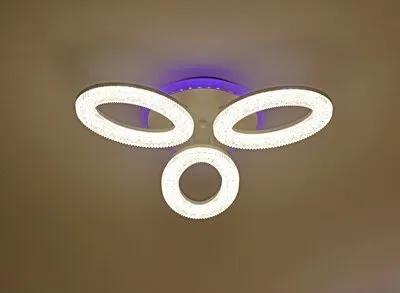 Люстра стельова VALESO 55739/3 біла, LED 72W