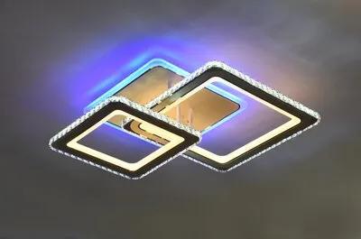 Люстра стельова VALESO 55659/2 біла + хром, LED