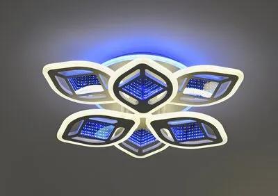 Люстра стельова VALESO 55480/3+3 біла, LED
