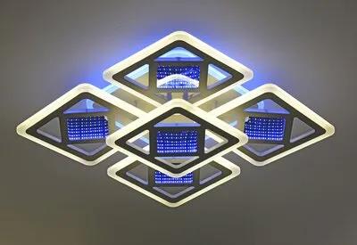 Люстра стельова VALESO 55482/4+1 біла, LED