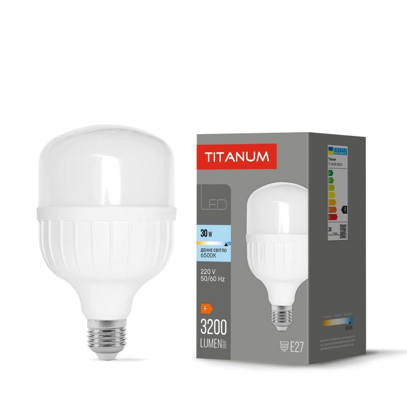 LED лампа TITANUM A100 30W E27 6500К