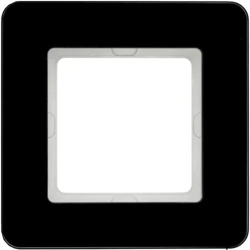 Рамка під LED-модуль 1Х скло/чорний Q.7