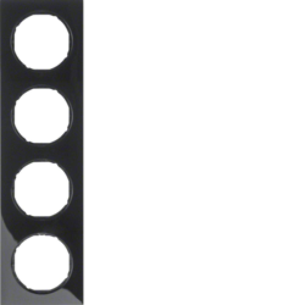 Рамка 4Х пластик/чорний, R.3 -> Рамка 4Х пластик/черный, R.3