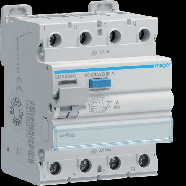 ПЗВ 4P 10kA 100A 30mA A