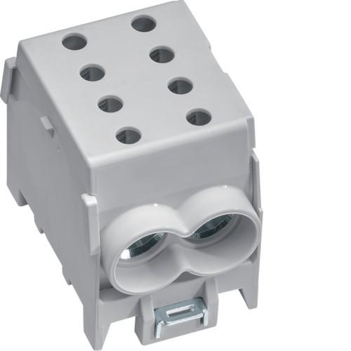 Модульна вводна 1-полюсна клема 2x70²/2x50², 160А, сіра