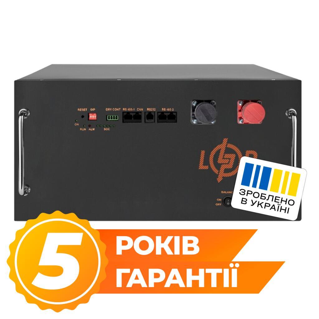 Акумулятор LP LiFePO4 51,2V - 304 Ah (15565Wh) (BMS JK 200A/100А) RM RS485/CAN BL1