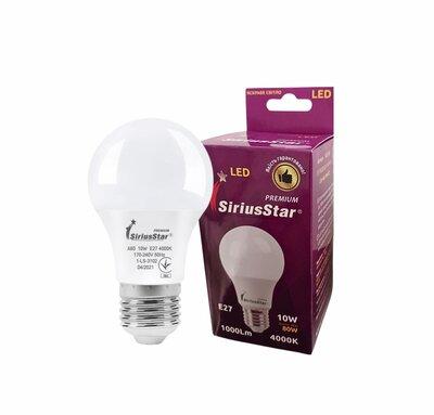 Светодиодная лампа SIRIUSSTAR 3102 10W-4000K-E27