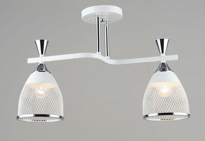 Подвесная люстра из металла Sirius B N6218/2 WT+CH