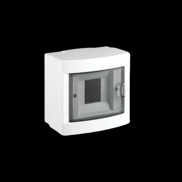 Корпус пластиковый ЩРН-П- 4 мод. 1 ряд навесной 140х150х98 IP40 UEC