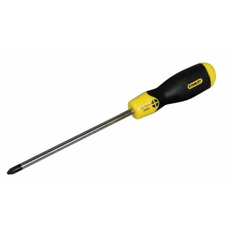 Викрутка хрестова STANLEY "Cushion Grip" PZ2 x 45 мм