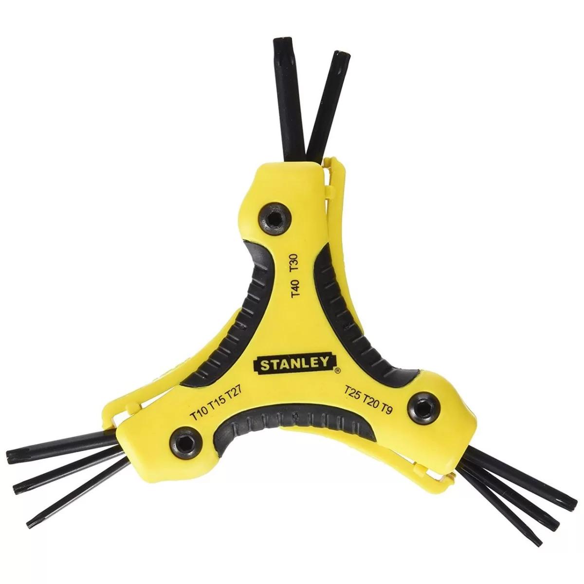 Набір ключів Torx STANLEY "Triangle" 8 шт